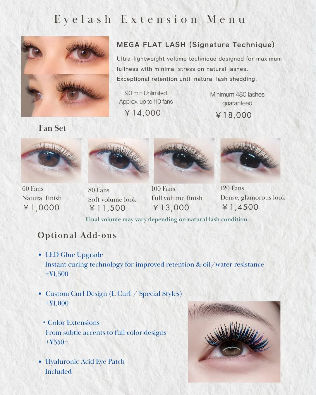 Welcome to our salon.